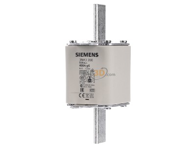 Frontansicht Siemens 3NA3360 NH-Sicherungseinsatz G3 400A 500AC/440VDC 