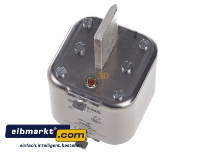 Ansicht oben vorne Siemens Indus.Sector 3NA3372 NH-Sicherungseinsatz G3 630A 500AC/440VDC 