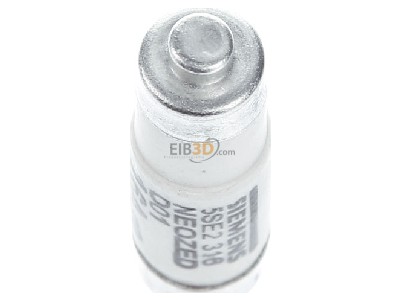 View up front Siemens 5SE2316 D0-system fuse link D01 16A 

