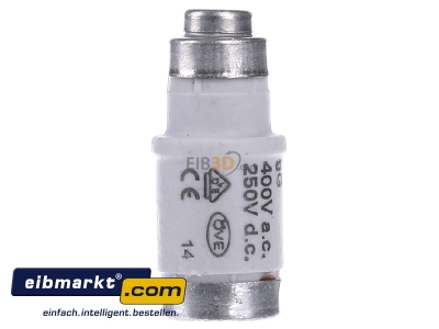 View on the left Siemens Indus.Sector 5SE2325 Neozed fuse link D02 25A
