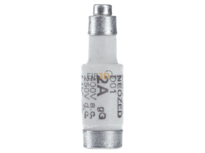View on the left Siemens 5SE2302 D0-system fuse link D01 2A 
