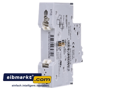 Ansicht hinten Siemens Indus.Sector 5SY4104-8 LS-Schalter 10KA,1p,D,4A,T=70mm 