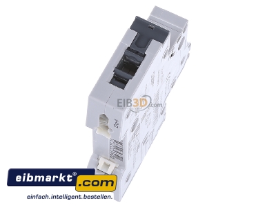 Ansicht oben hinten Siemens Indus.Sector 5SY4104-8 LS-Schalter 10KA,1p,D,4A,T=70mm 