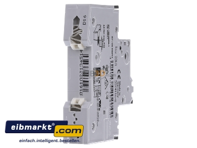 Ansicht hinten Siemens Indus.Sector 5SY4116-8 LS-Schalter 10KA,1p,D,16A,T=70mm 