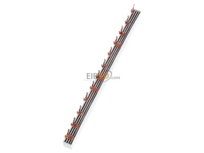 View top right Eaton EVG-4PHAS/12MODUL Phase busbar 4-p 10mm 210mm 
