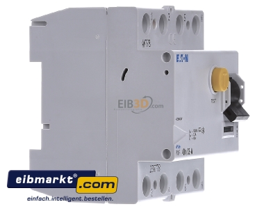 View on the left Eaton (Installation) PXF-40/4/03-A Residual current breaker 4-p 40/0,3A
