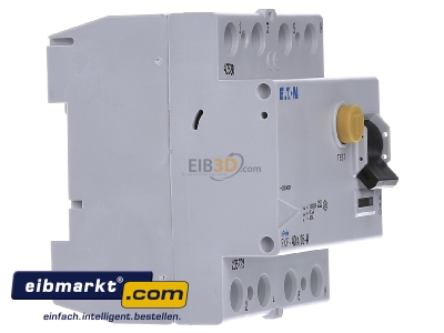 View on the left Eaton (Installation) PXF-40/4/05-A Residual current breaker 4-p 40/0,5A
