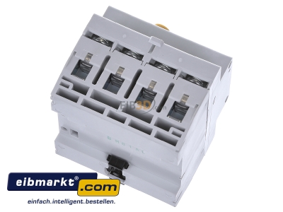 Top rear view Eaton (Installation) PXF-40/4/05-A Residual current breaker 4-p 40/0,5A
