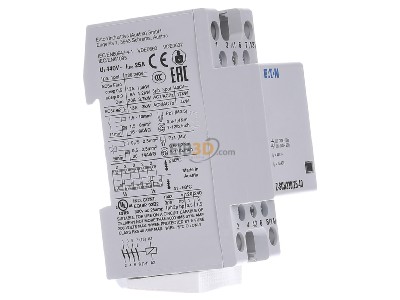 View on the left Eaton Z-SCH230/25-40 Installation contactor 230V AC, 25A, 4 NO, 
