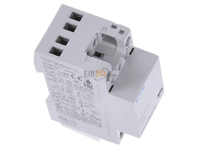 View top left Eaton Z-SCH230/25-40 Installation contactor 230V AC, 25A, 4 NO, 
