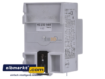 Back view Eaton (Installation) Z-SCH230/40-40 Installation contactor 230VAC 4 NO/ 0 NC
