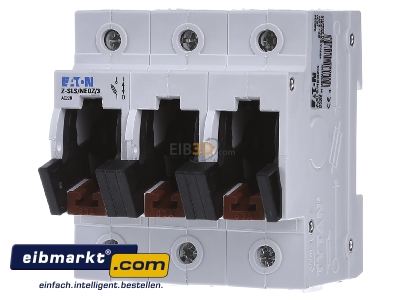 Front view Eaton (Installation) Z-SLS/NEOZ/3 Neozed switch disconnector 3xD02 63A - 
