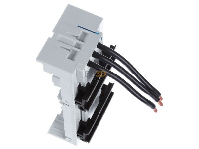 Ansicht oben links Whner 32459 Sammelschienenadapter m.2 Tragschiene,63A 32 459