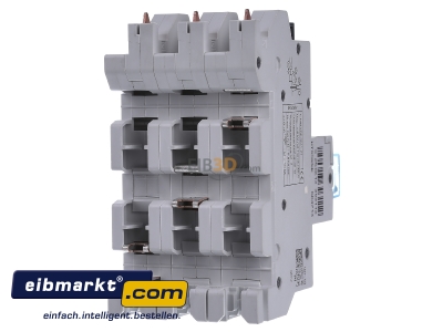 Back view Hager HTS325E Selective mains circuit breaker 3-p 25A
