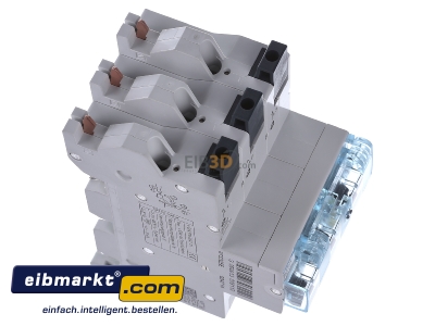 View top left Hager HTS325E Selective mains circuit breaker 3-p 25A
