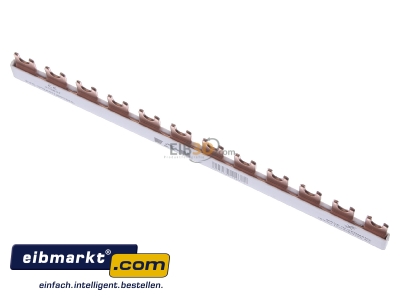 View up front Eaton (Installation) EVG-1PHAS/12MODUL Phase busbar 1-p 10mm 210mm
