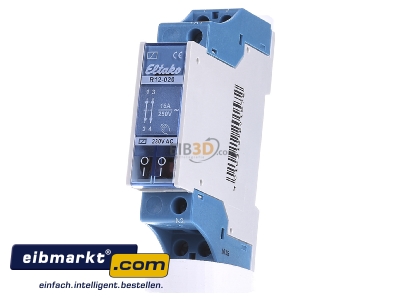 Front view Eltako R12-020-230V Installation relay 230VAC - 
