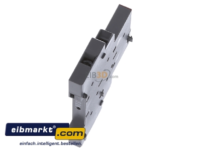 Top rear view ABB Stotz S&J 1SAM201902R1001 Auxiliary contact block 1 NO/1 NC
