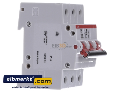 Ansicht links ABB Stotz S&J E 203/63R Einbauschalter 3S,400V,63A, 4,9W 