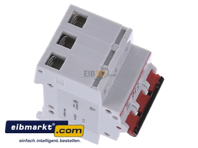 Ansicht oben links ABB Stotz S&J E 203/63R Einbauschalter 3S,400V,63A, 4,9W 