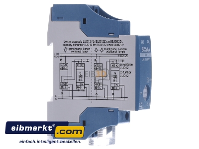 Ansicht links Eltako LUD12-230V Leistungszusatz f. Uni.Dimmer 