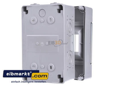 Back view Spelsberg AKi 05 Surface mounted distribution board 122mm
