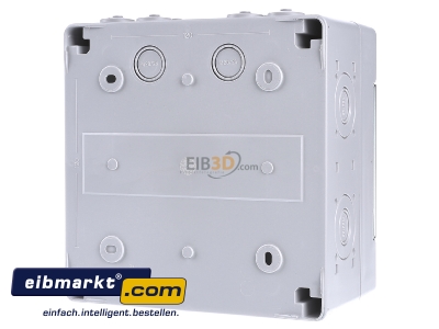 Back view Spelsberg AKi 09 Surface mounted distribution board 200mm 
