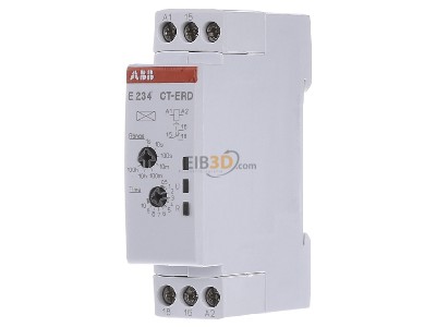 Front view ABB E 234 CT-ERD Timer relay 0,05...360000s AC 24...240V 
