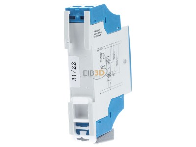 Ansicht hinten Eltako ES12Z-200-UC Stromstoschalter 2 Schlieer, potentialfrei 16A 250V AC, 