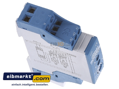 View top left Eltako MTR12-UC Isolator relay venetian blind 5A 
