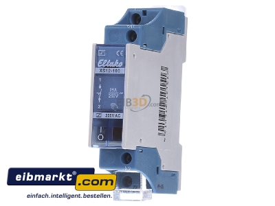 Front view Eltako XS12-100-230V Latching relay 230V AC
