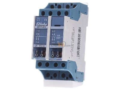 Front view Eltako XS12-400-230V Latching relay 230V AC 
