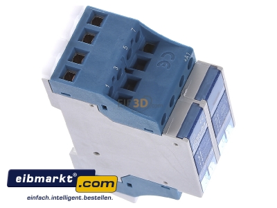 Ansicht oben links Eltako XS12-220-230V Stromstoschalter 2S2 25A 