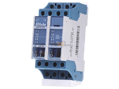 Front view Eltako XR12-220-230V Installation contactor 2 NO/ 2 NC 
