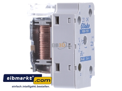 View on the left Eltako R91-100-8V Installation relay 8VAC
