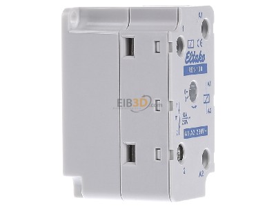 View on the left Eltako R91-100-230V Installation relay 230VAC 
