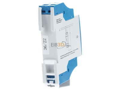 Back view Eltako FR12-230V Mains disconnector, mains disconnector, self-learning, 16A, 250V AC, 
