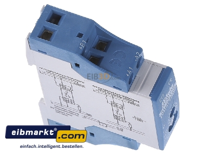 Ansicht oben links Eltako RVZ12DX-UC Zeitrelais 