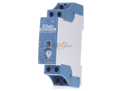 Front view Eltako AVZ12DX-UC Time relay 8...230VAC/DC 
