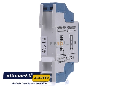 Back view Eltako TGI12DX-UC Time relay 8...230VAC/DC
