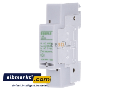 Front view Eberle Controls LAR 465 33 Load shedding relay 3...9A - 
