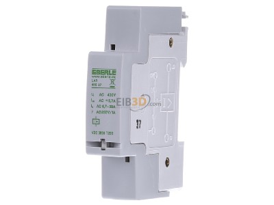 Front view Eberle LAR 465 37 Load shedding relay 6,7...39A 
