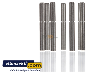 Ansicht links Drehstrom-Steckerstift Satz zu 7 Stck KJ03Z (VE7) Hager KJ03Z (VE7)