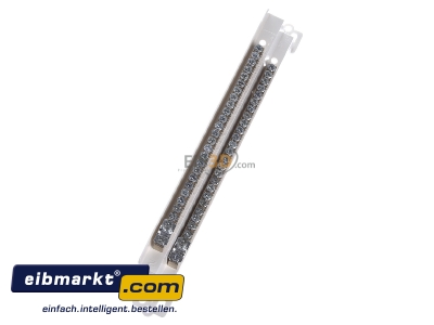 Ansicht oben links Hager UT14A PE/N-Messingklemme, univ. 2x25 Klemmstellen 