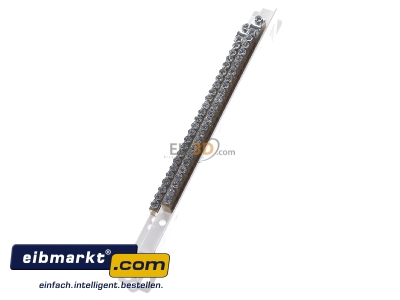 Ansicht oben rechts Hager UT14A PE/N-Messingklemme, univ. 2x25 Klemmstellen 