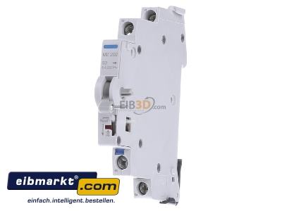 Frontansicht Hager MZ202 Signalkontakt f.LS-Schalt. 6A,1S+1 