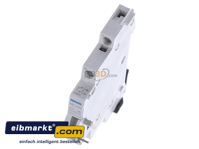 Ansicht oben vorne Hager MZ202 Signalkontakt f.LS-Schalt. 6A,1S+1 