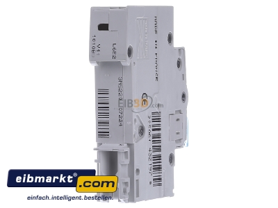 Back view Hager MB197 Miniature circuit breaker 1-p B10A
