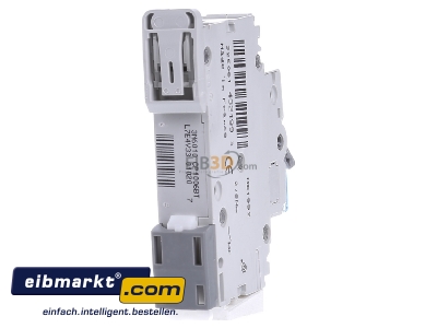 Back view Hager MB199 Miniature circuit breaker 1-p B6A
