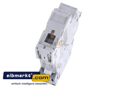 Top rear view Hager MB199 Miniature circuit breaker 1-p B6A
